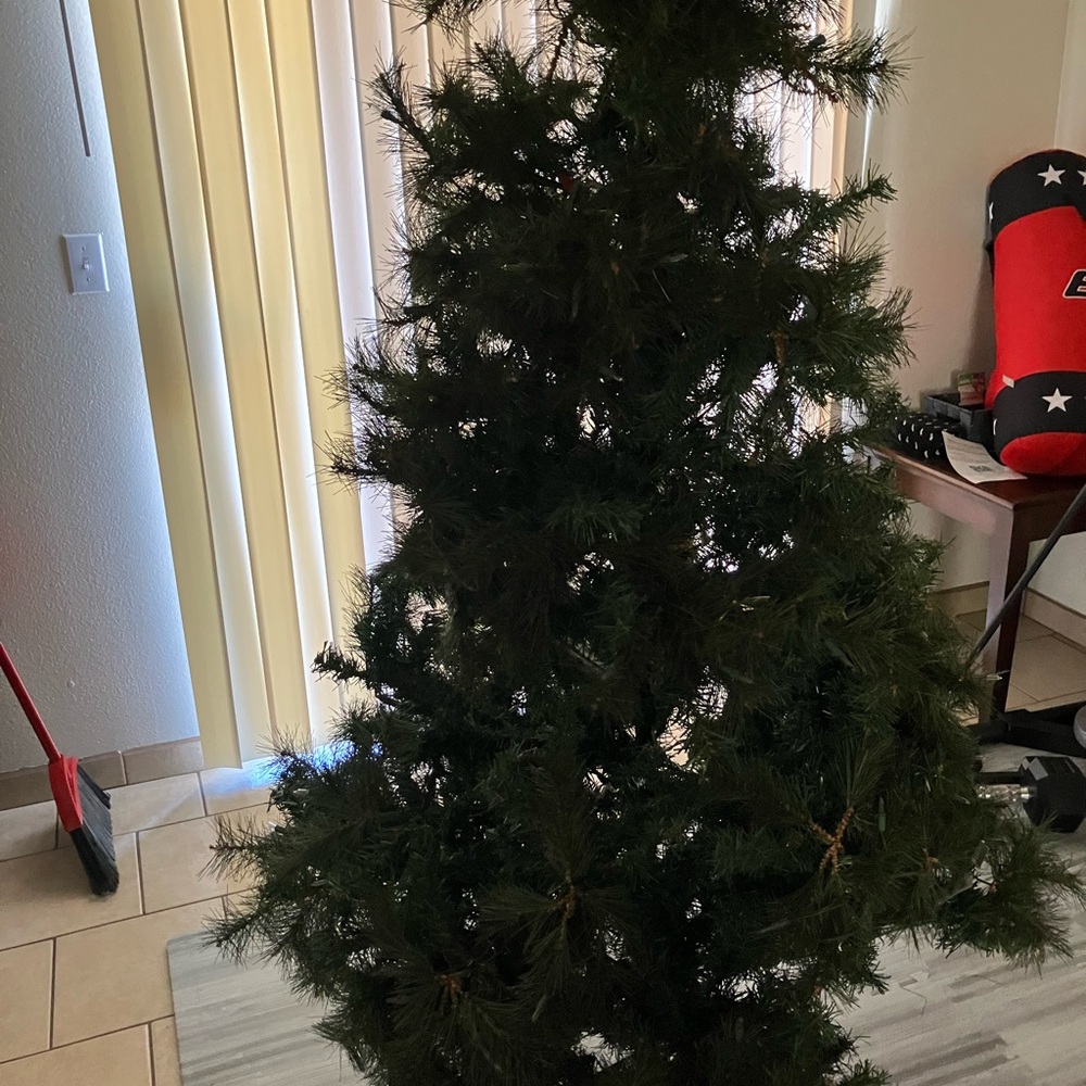 Green Artificial Christmas Tree